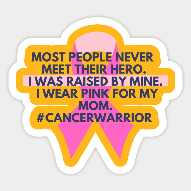 Most people never meet their hero. Sticker by Sunshine & Happiness